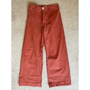 Jesse Kamm Sailor Pants size 10 Paprika